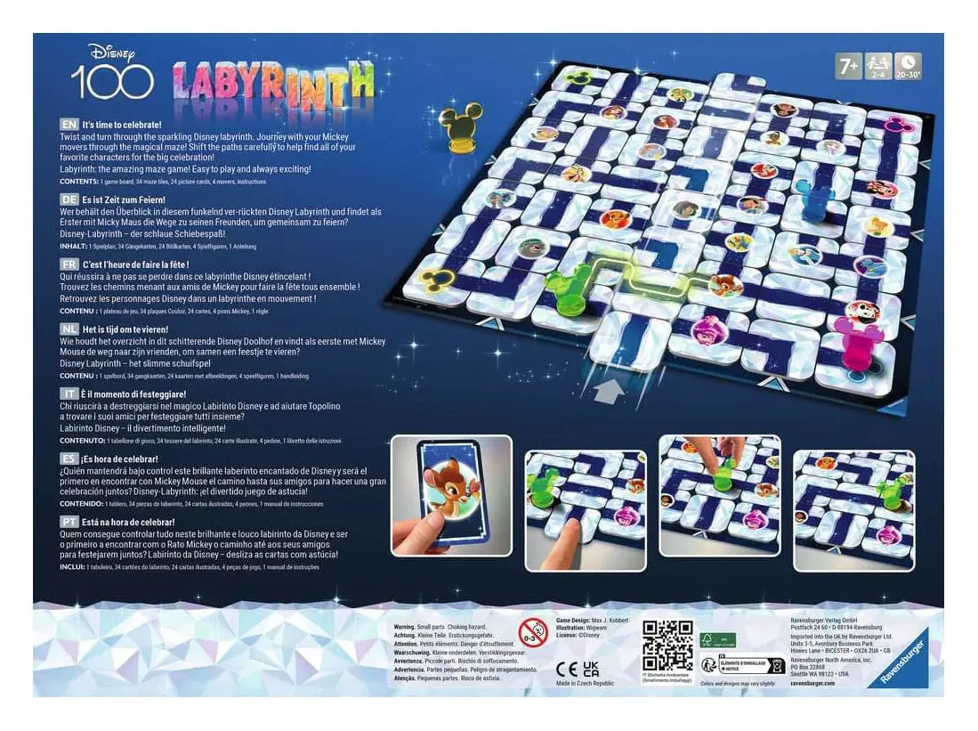 Disney Brettspiel Labyrinth 100th Anniversary termékfotó