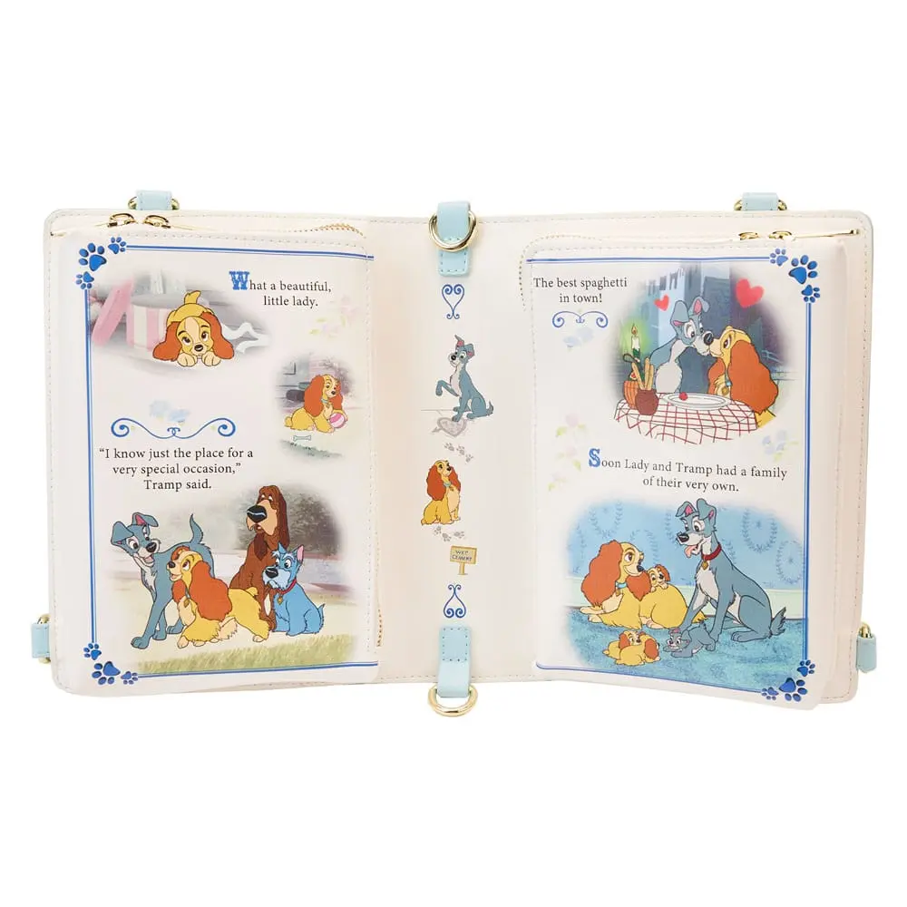 Disney Loungefly Umhängetasche Lady And The Classic Book Produktfoto
