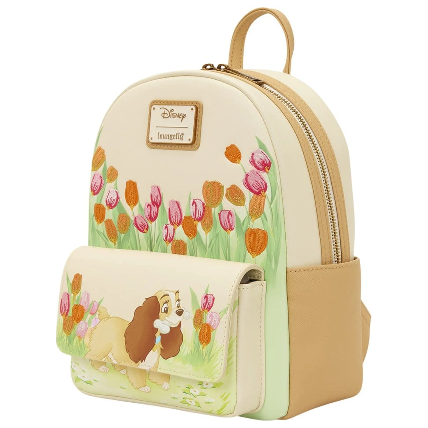Disney by Loungefly Mini Rucksack Lady and the Tramp Pastel Tulip Produktfoto