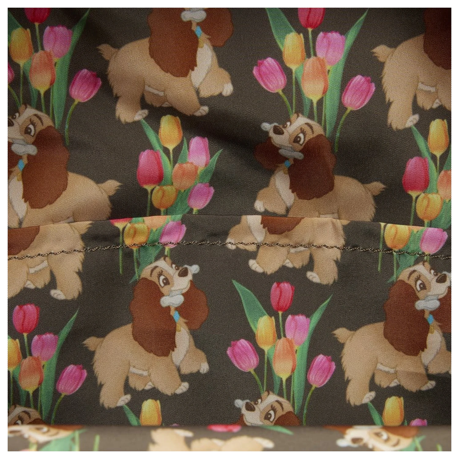 Disney by Loungefly Mini Rucksack Lady and the Tramp Pastel Tulip Produktfoto