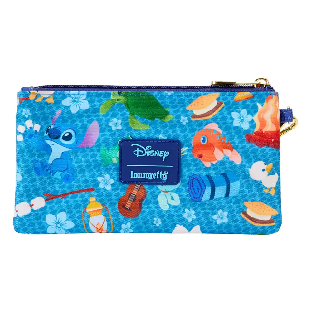 Disney by Loungefly Geldbeutel Lilo & Stitch Camping Cuties AOP Wristlet termékfotó