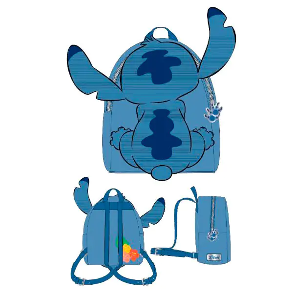 Disney Lilo & Stitch Stitch Back Rucksack termékfotó