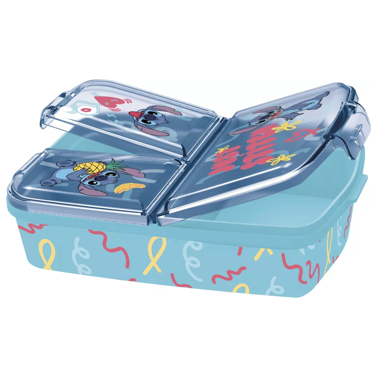 Disney Lilo & Stitch Multi-Fach Brotdose, Sandwichbox Produktfoto