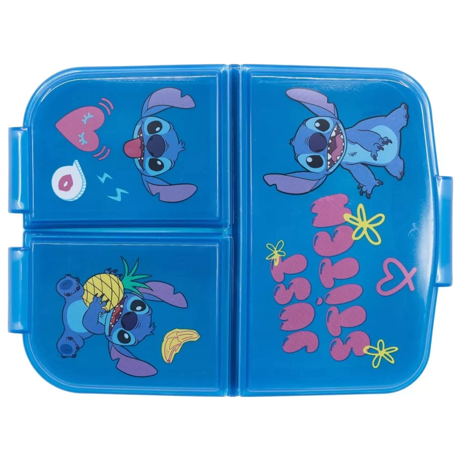 Disney Lilo & Stitch Multi-Fach Brotdose, Sandwichbox Produktfoto