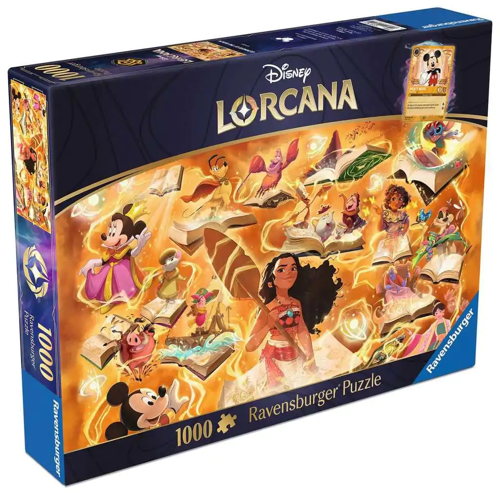 Disney Lorcana Jigsaw Puzzle Glimmers of the Realm: Amber (1000 Teile) Produktfoto