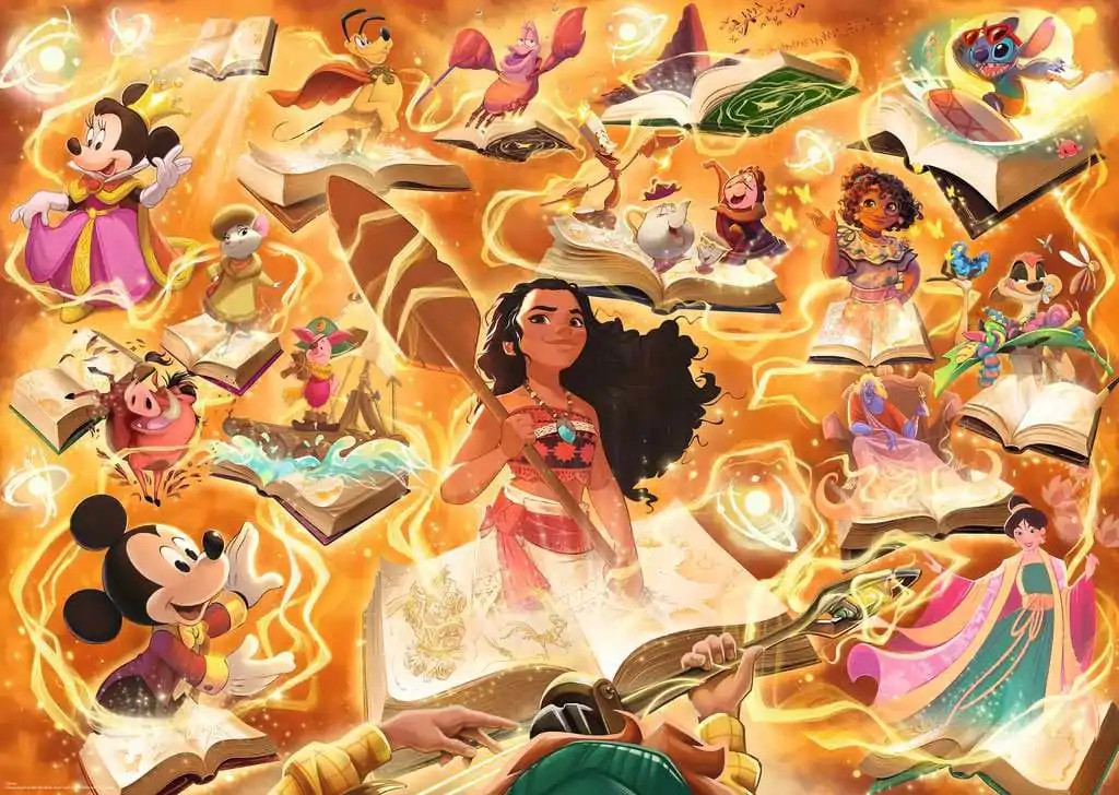 Disney Lorcana Jigsaw Puzzle Glimmers of the Realm: Amber (1000 Teile) Produktfoto