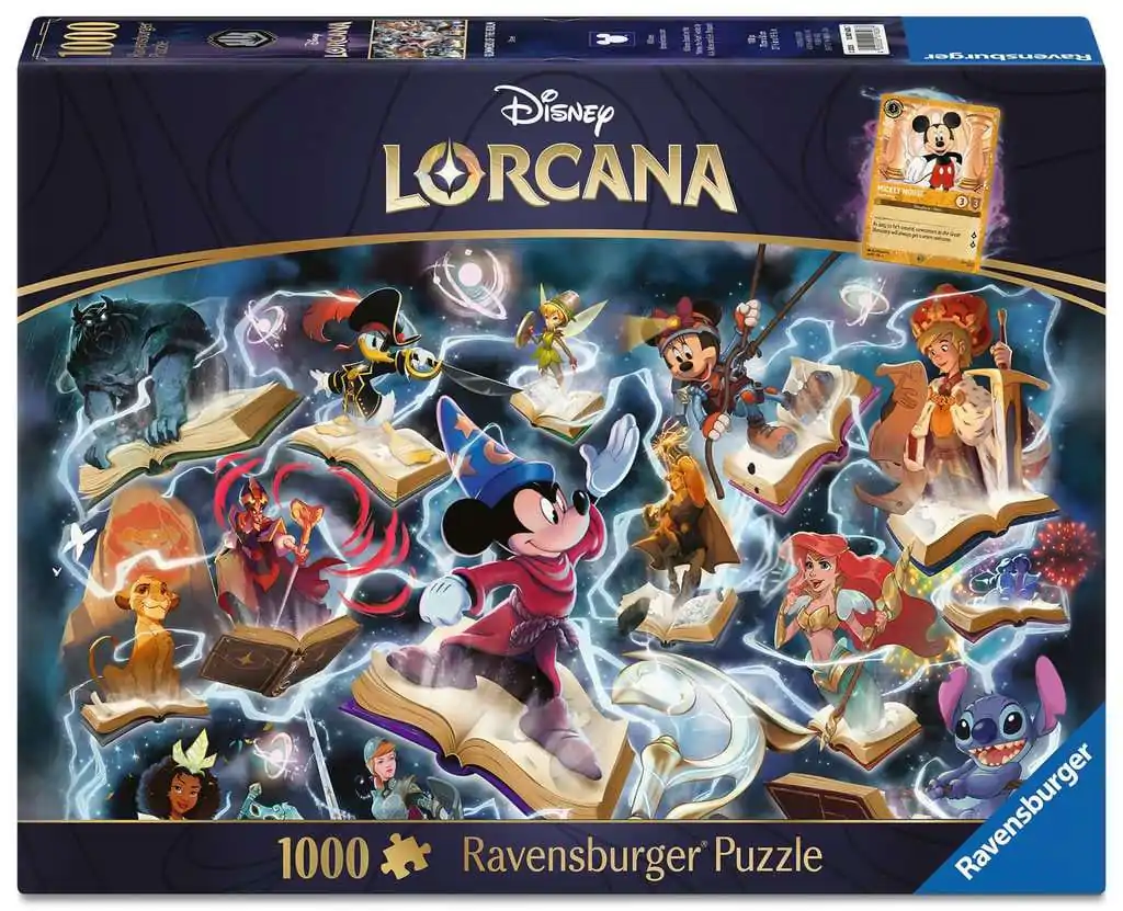 Disney Lorcana Puzzle Glimmers of the Realm: Steel (1000 Teile) Produktfoto