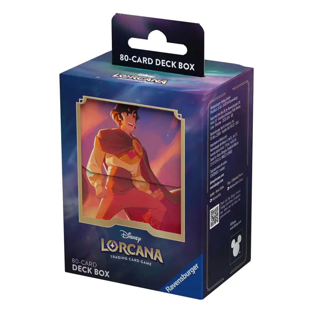 Disney Lorcana TCG Deckbox Aladdin Produktfoto