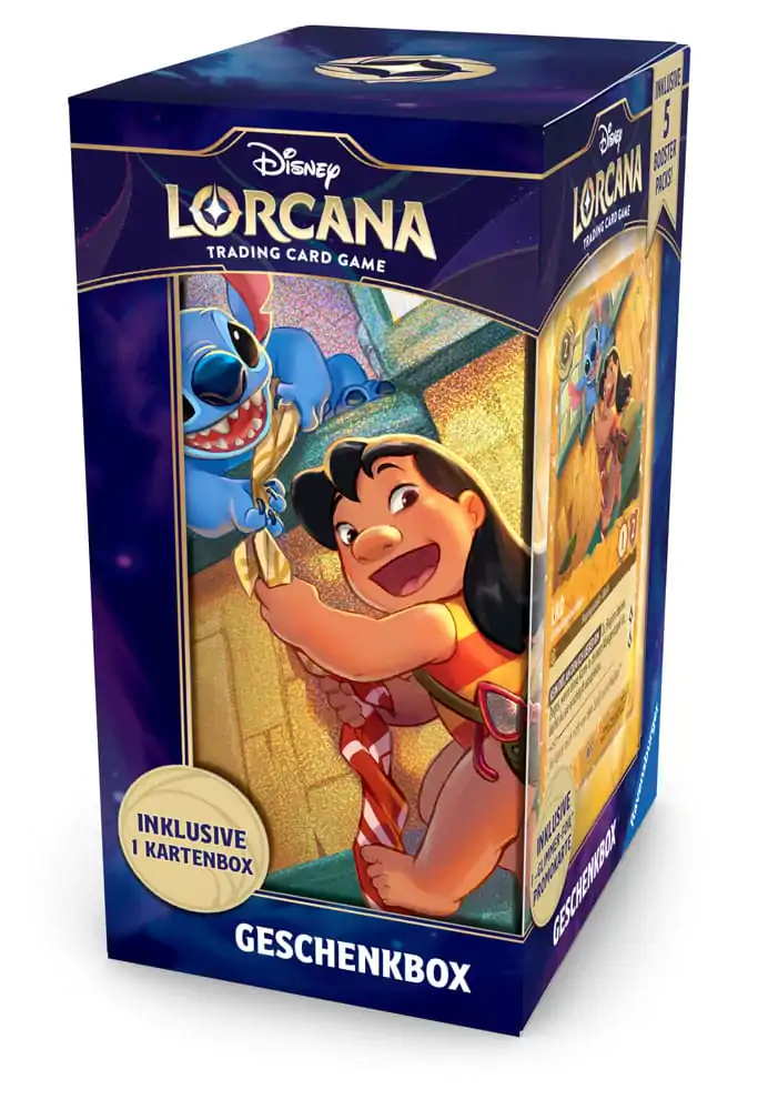 Disney Lorcana TCG Archazias Insel Geschenk-Set Stitch *Deutsche Edition* Produktfoto