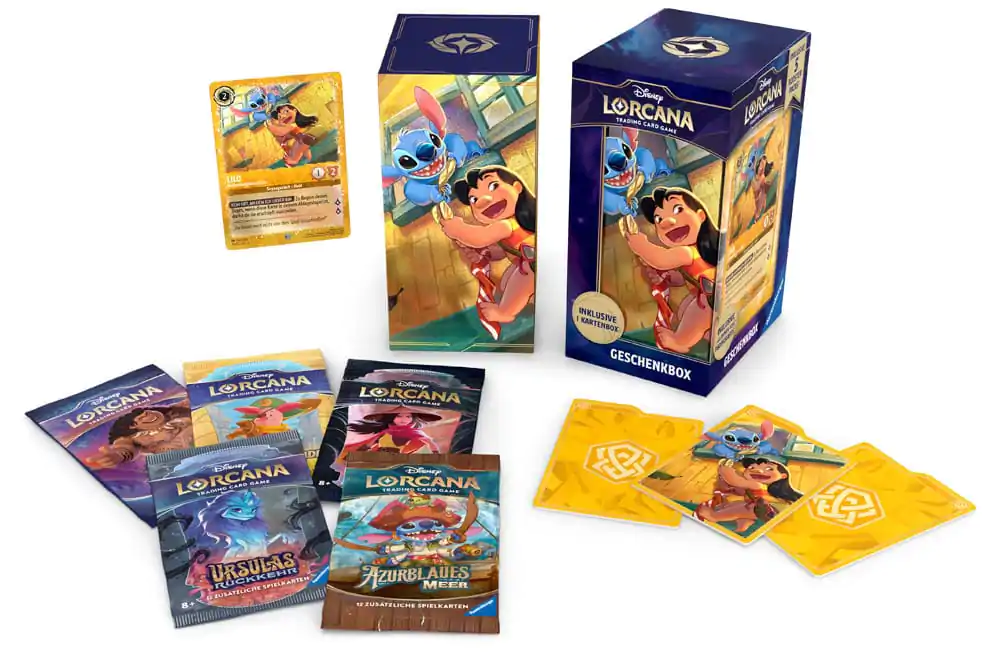 Disney Lorcana TCG Archazias Insel Geschenk-Set Stitch *Deutsche Edition* Produktfoto