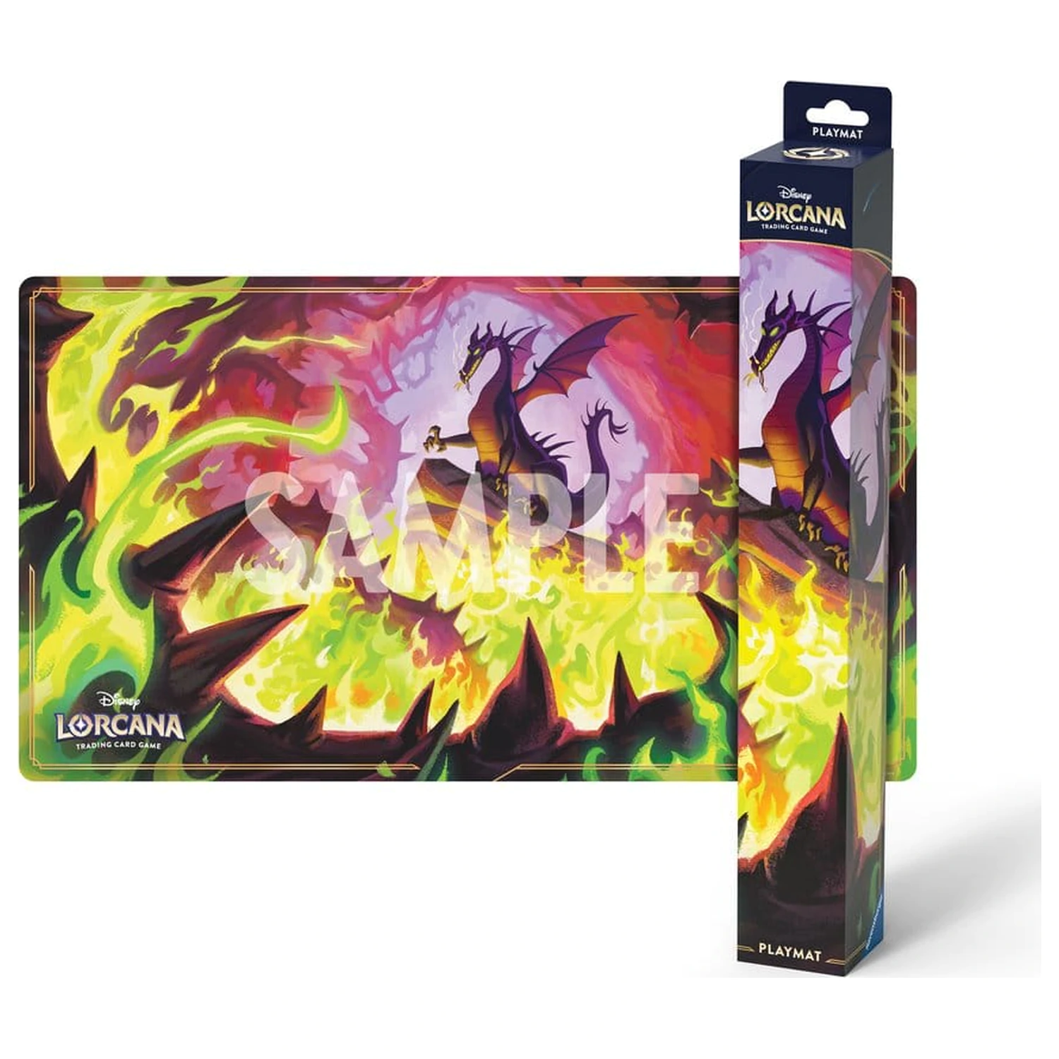 Disney Lorcana TCG Spielmatte Dragon Fire Produktfoto