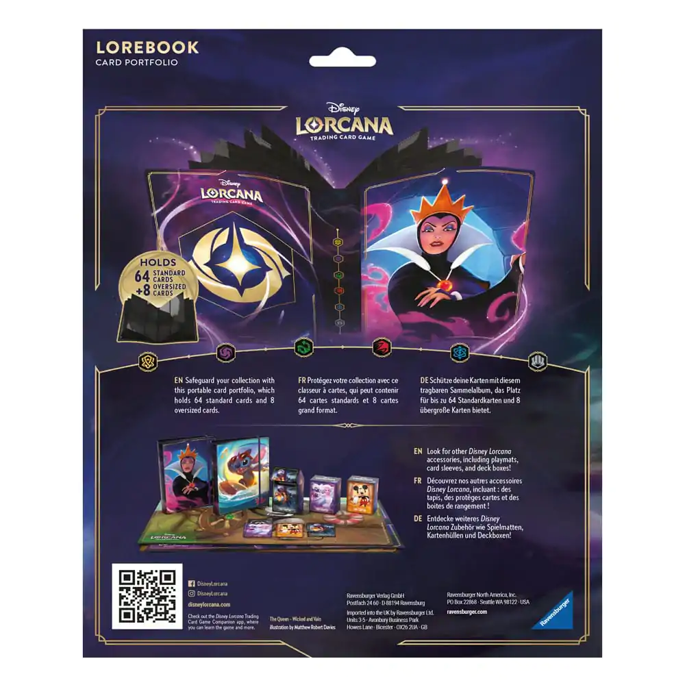 Disney Lorcana TCG Sammelalbum Die böse Königin Produktfoto