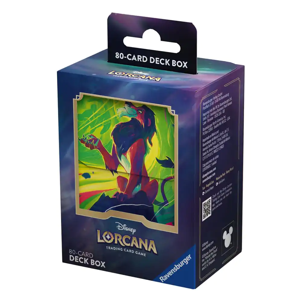 Disney Lorcana TCG Deckbox Scar Produktfoto