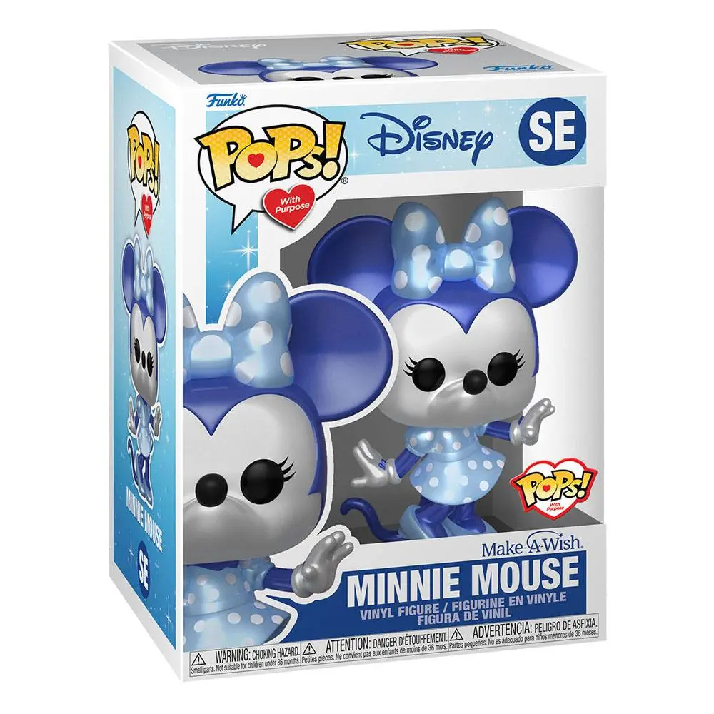 Disney Make a Wish 2022 POP! Disney Vinyl Figur Minnie Mouse (Metallic) 9 cm termékfotó