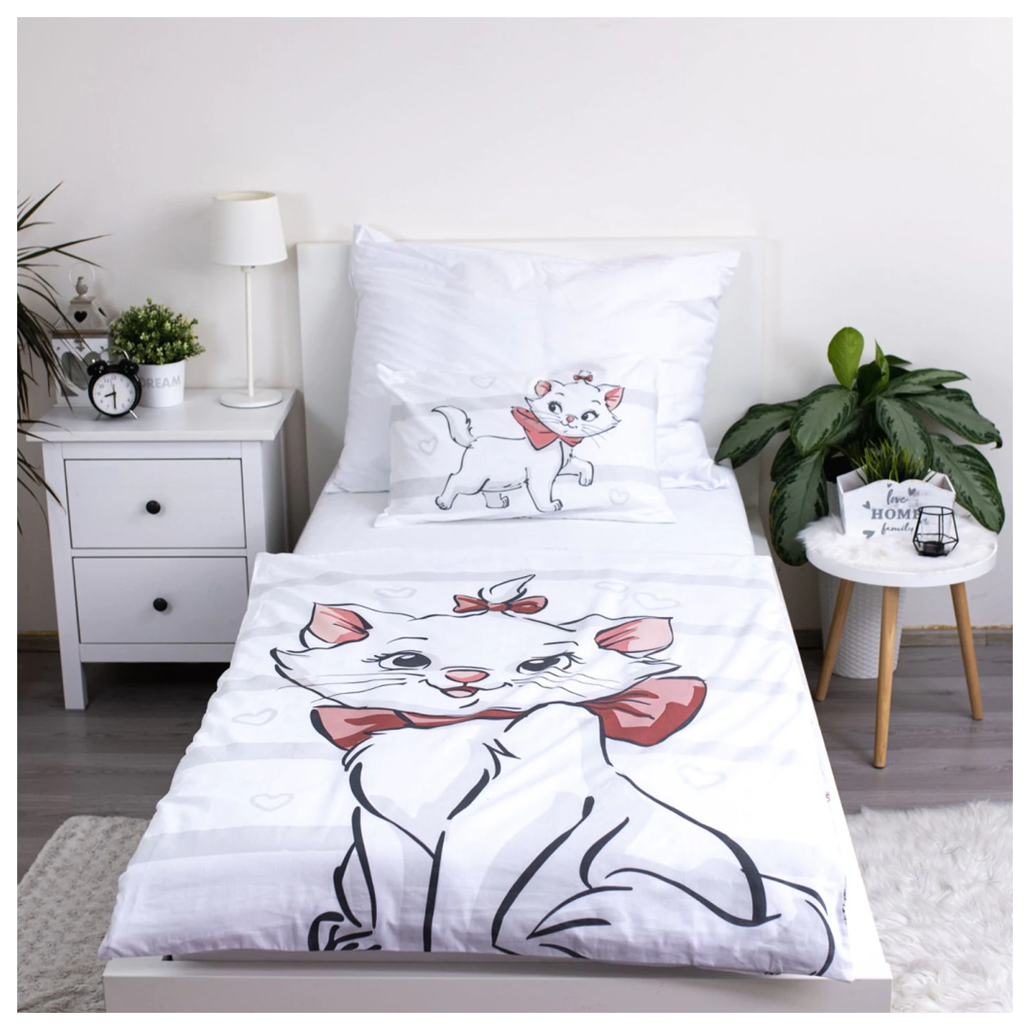 Disney Marie Katze Schleife Kinder, Vorschul Bettbezug Produktfoto