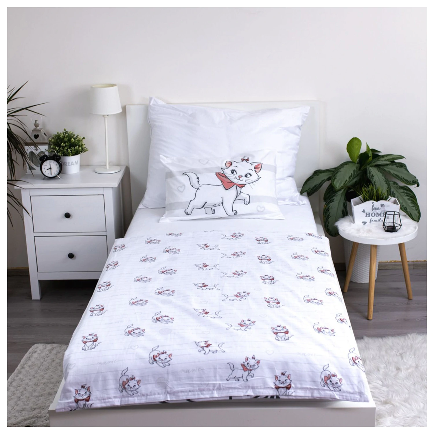 Disney Marie Katze Schleife Kinder, Vorschul Bettbezug Produktfoto