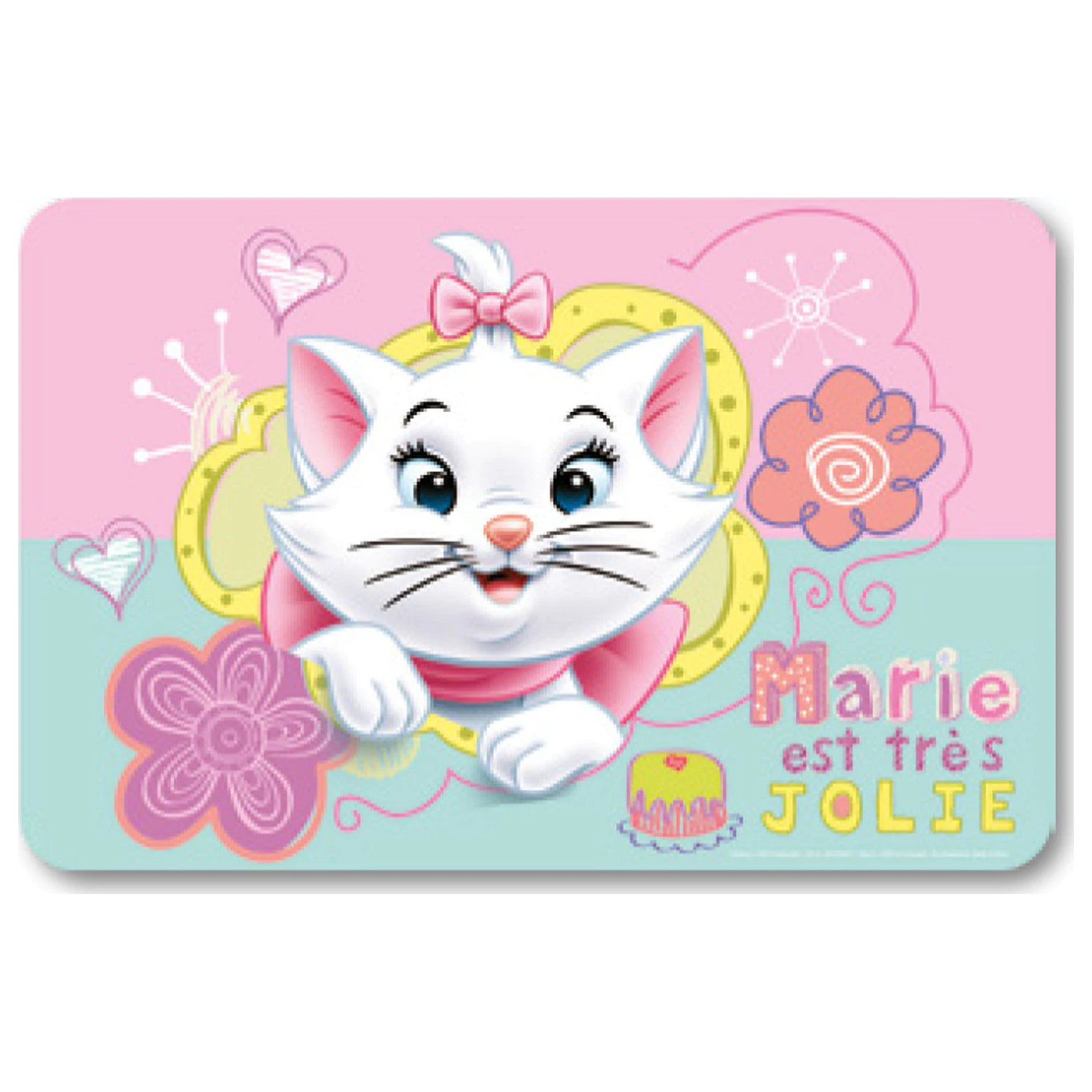 Disney Marie Cat Jolie Tischset 43x28 cm Produktfoto