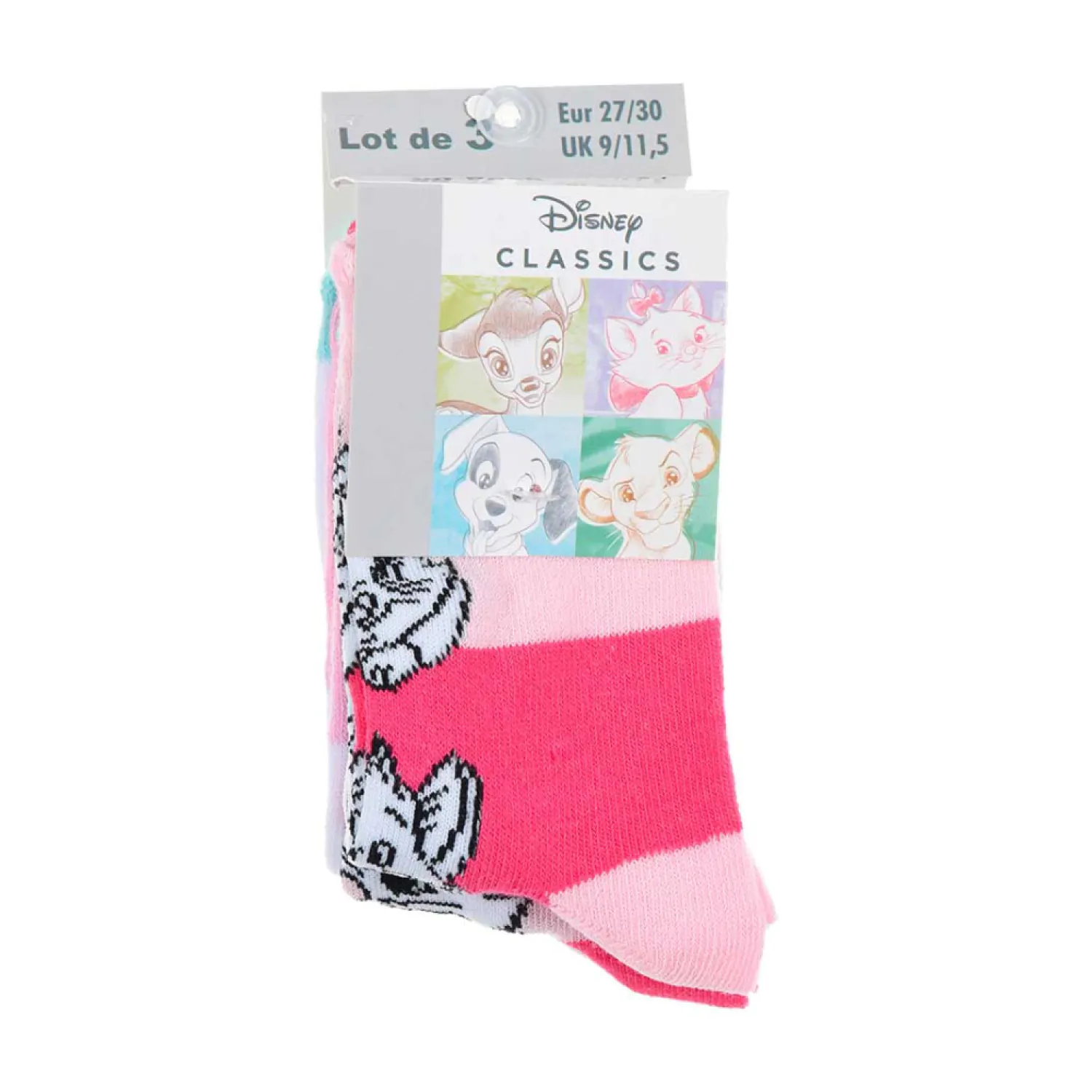 Disney Marie Fancy Pink Kinder Socken 27/30 Produktfoto