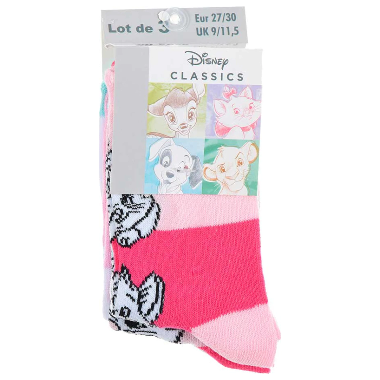 Disney Marie Fancy Pink Kinder Socken 31/34 Produktfoto