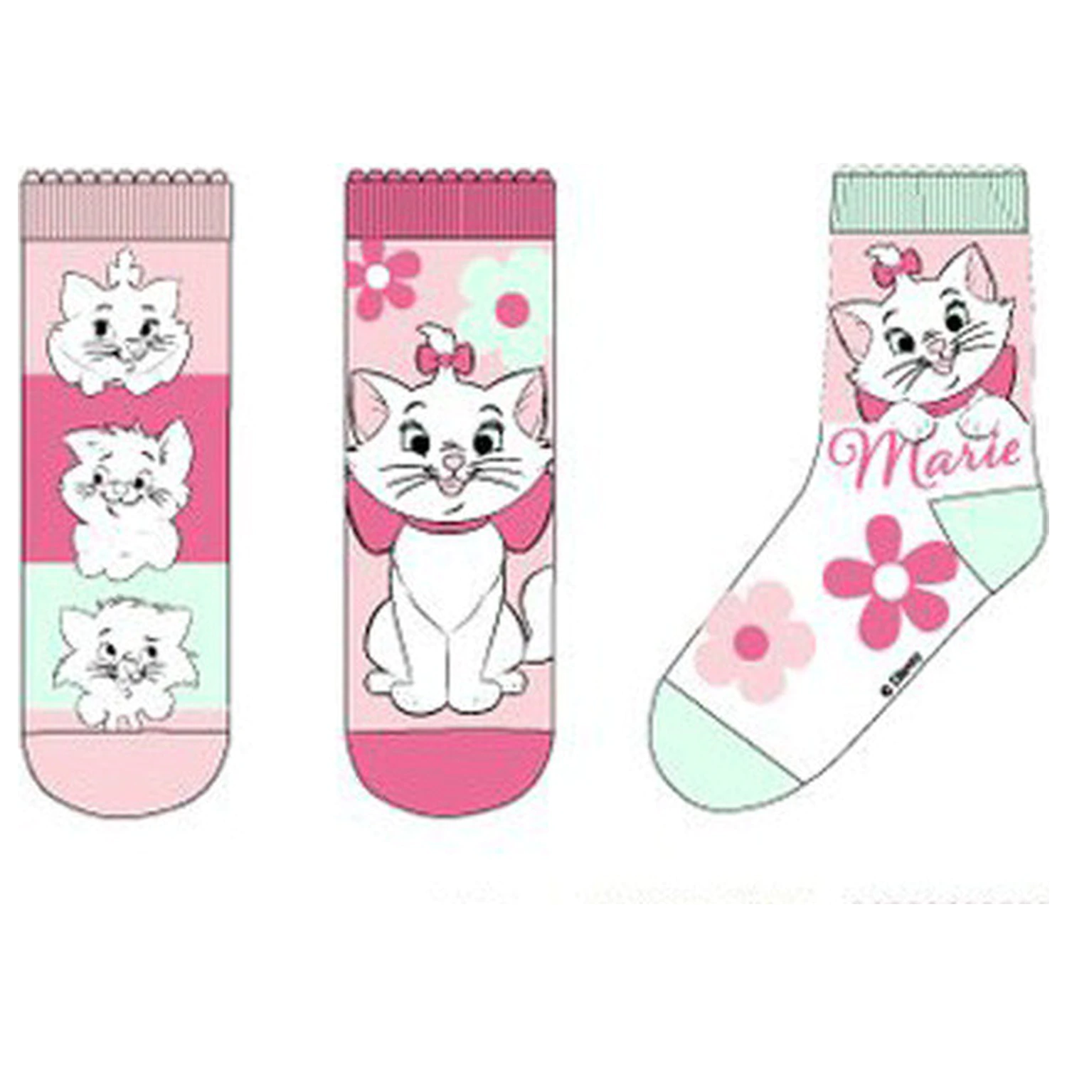 Disney Marie Fancy Pink Kinder Socken 31/34 Produktfoto