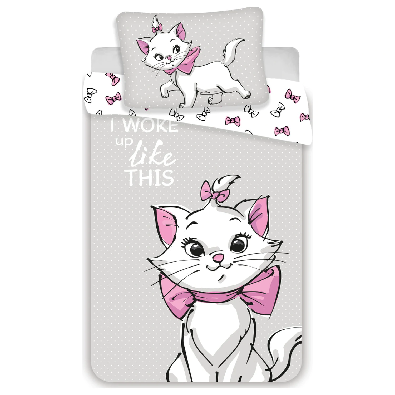 Disney Marie Grau Kinder-, Vorschüler Bettbezug Produktfoto