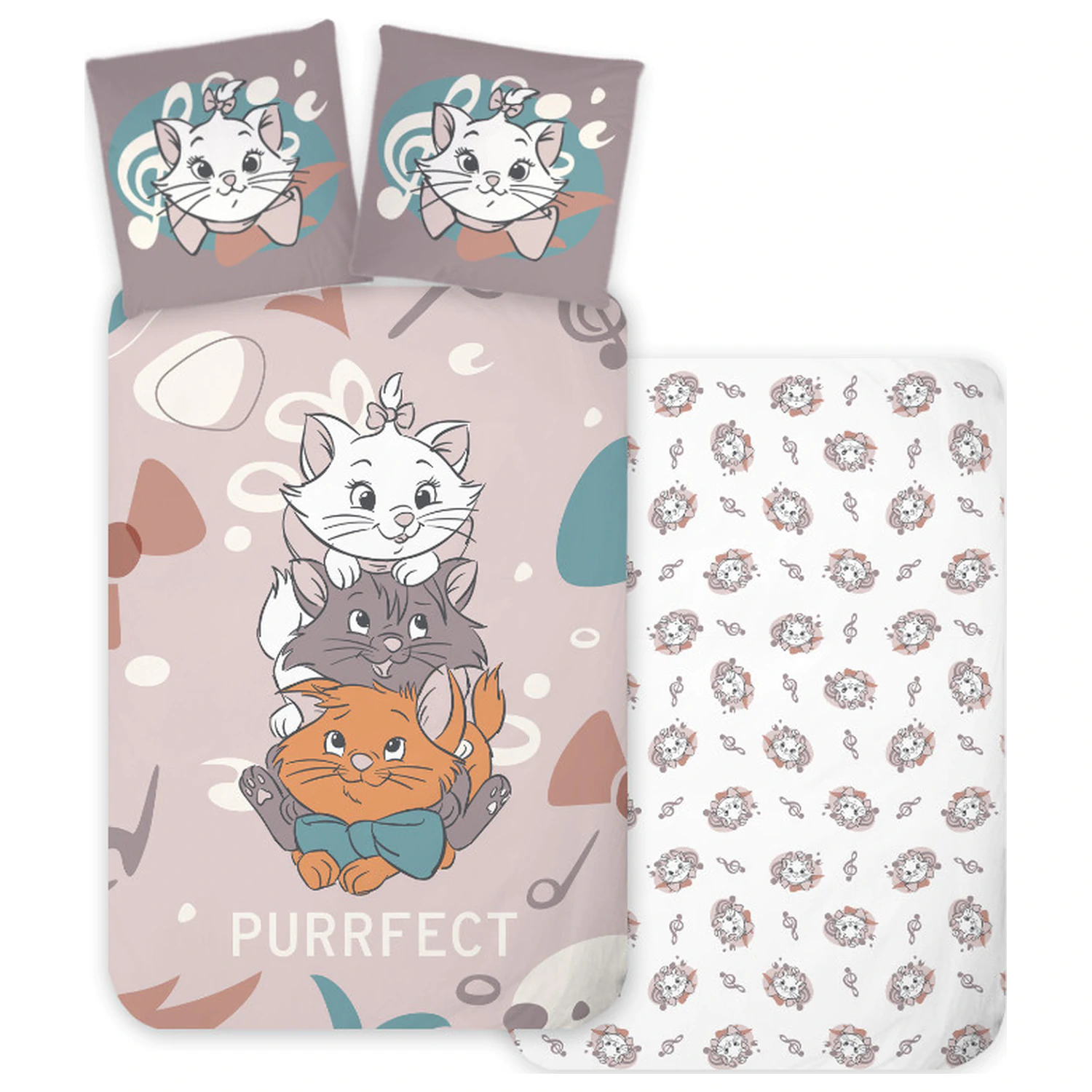 Disney Marie Purrfect Kleinkind und Vorschule Bettbezug Produktfoto