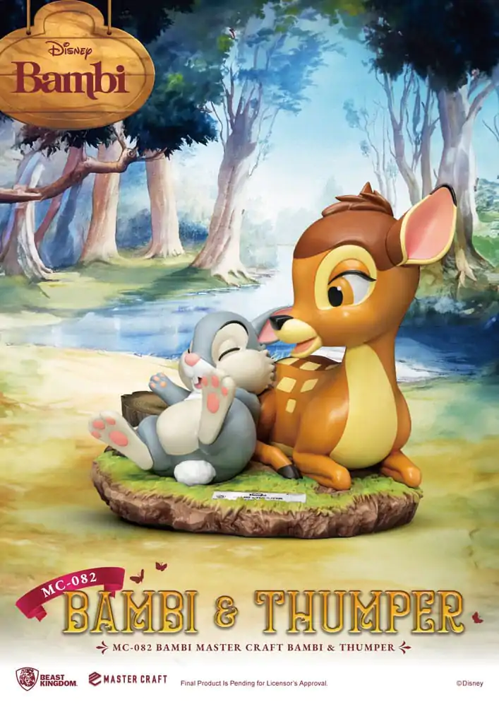 Disney Master Craft Statue Bambi & Thumper 26 cm termékfotó