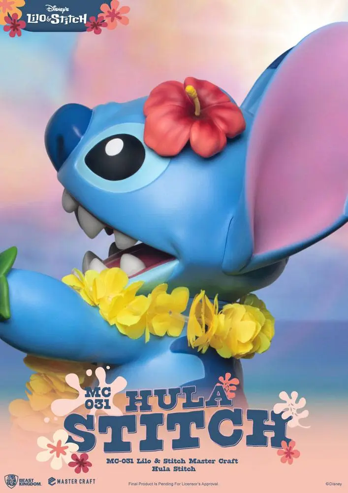 Disney Master Craft Statue Hula Stitch 38 cm Produktfoto