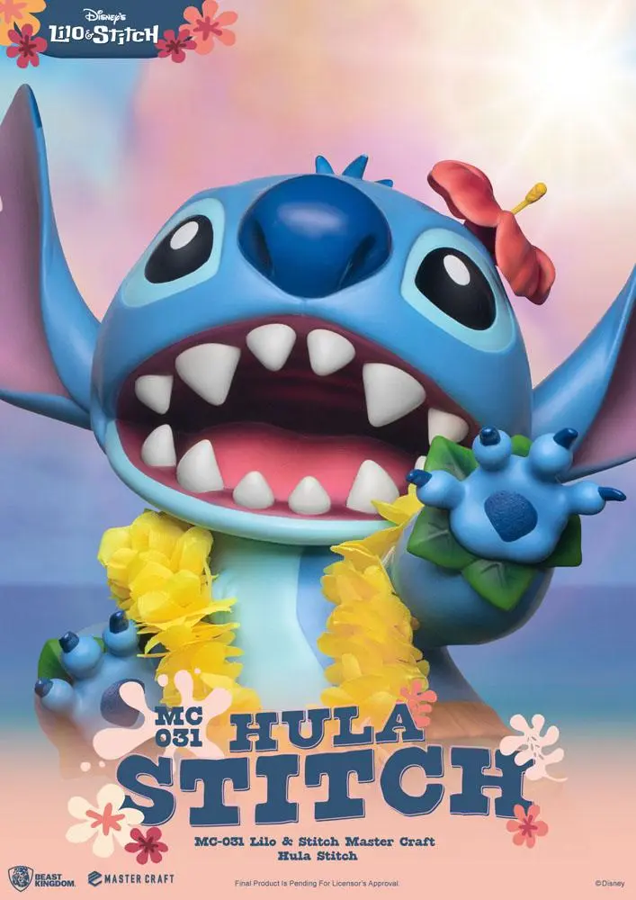 Disney Master Craft Statue Hula Stitch 38 cm Produktfoto