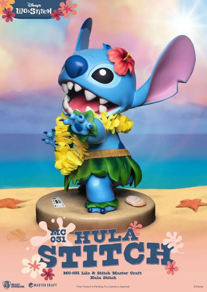Disney Master Craft Statue Hula Stitch 38 cm Produktfoto