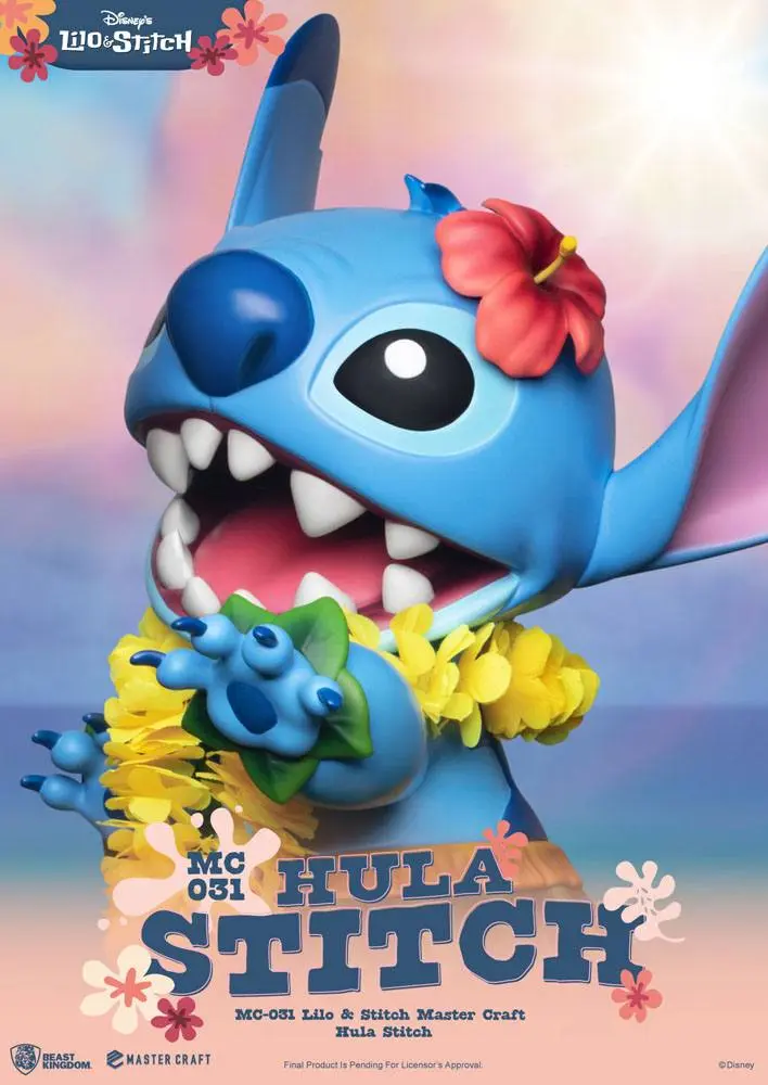 Disney Master Craft Statue Hula Stitch 38 cm Produktfoto
