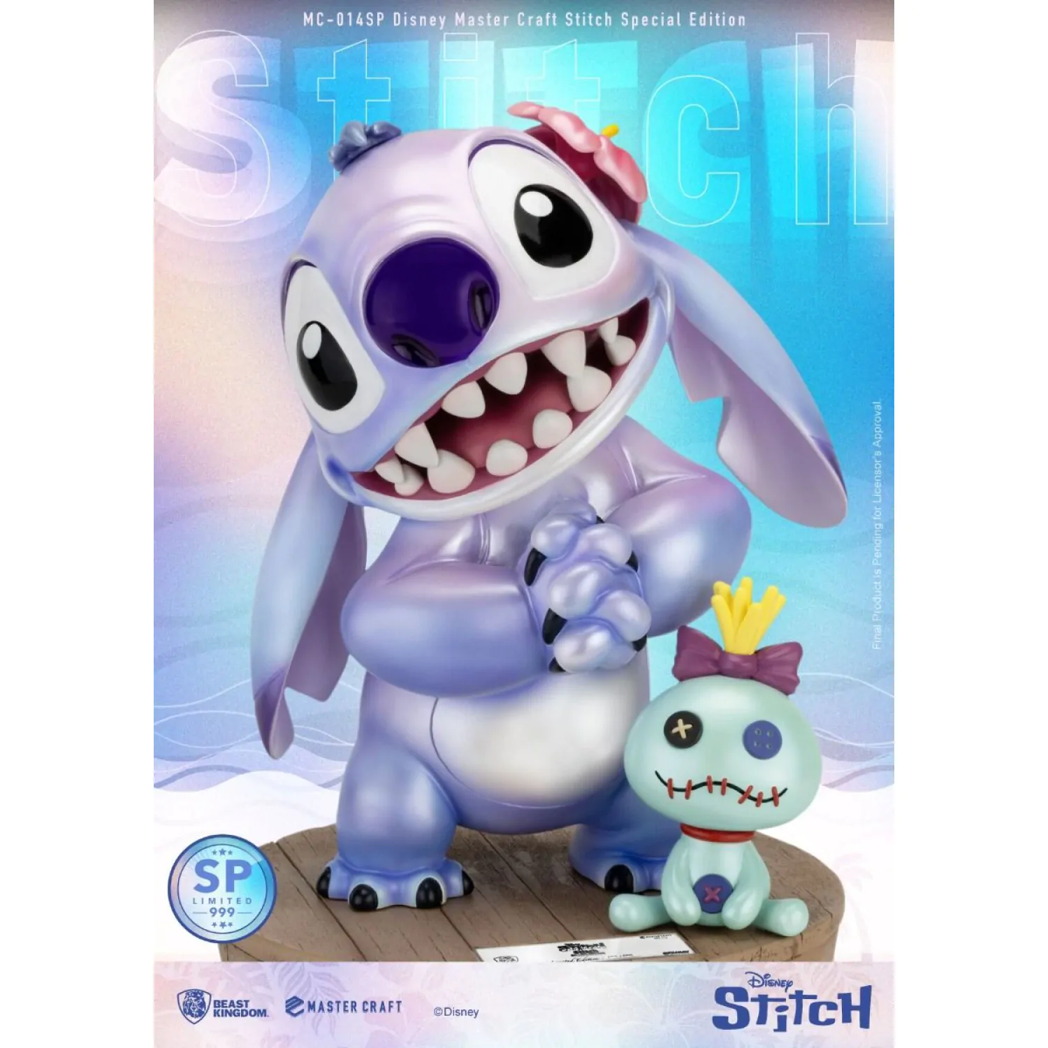 Disney Master Craft Statue Lilo & Stitch Stitch Special Edition 34 cm Produktfoto