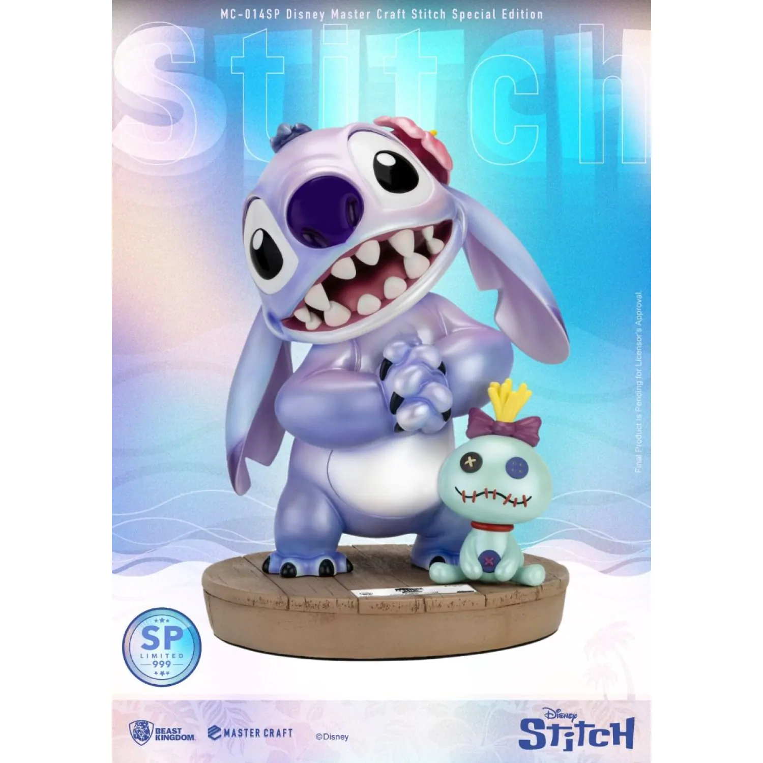 Disney Master Craft Statue Lilo & Stitch Stitch Special Edition 34 cm Produktfoto