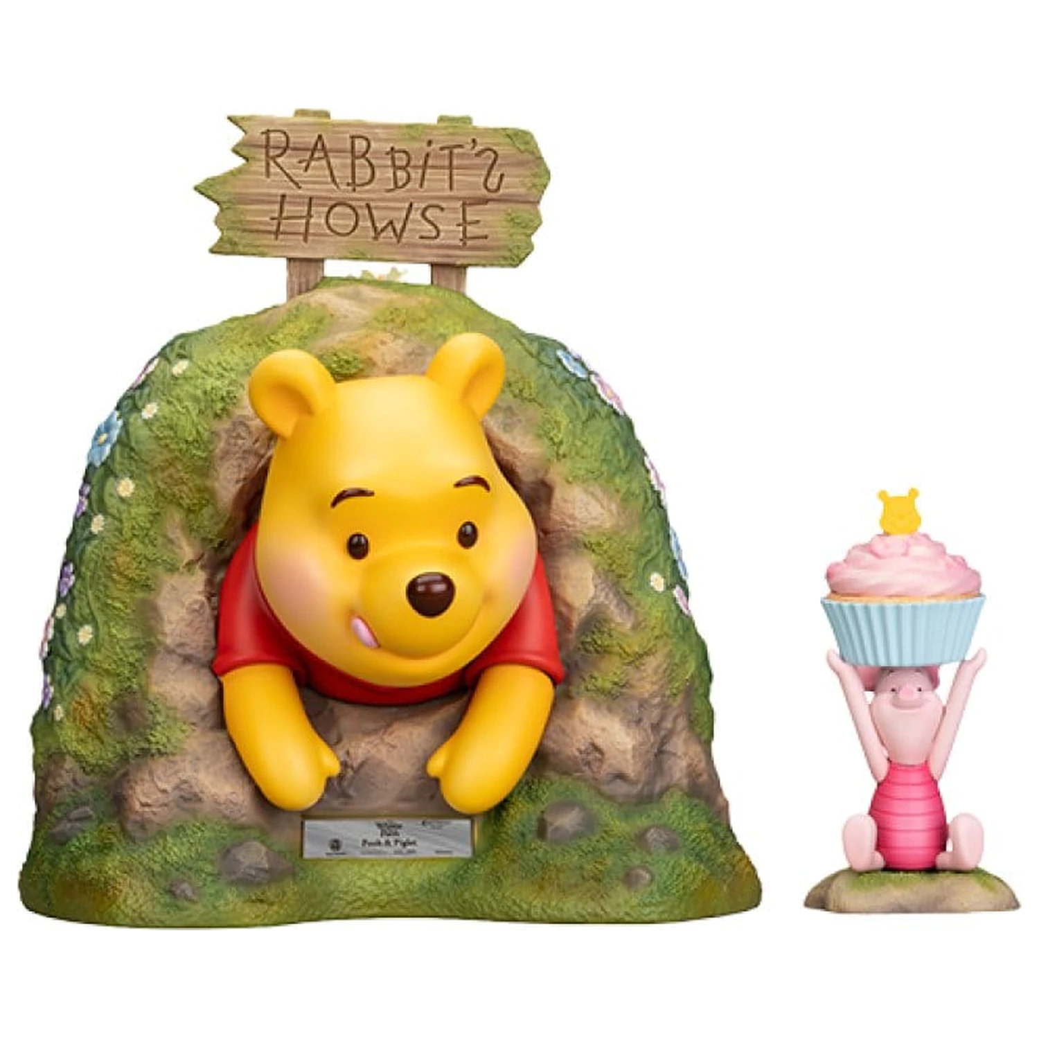 Disney Master Craft Statue Pu der Bär & Ferkel 33 cm Produktfoto