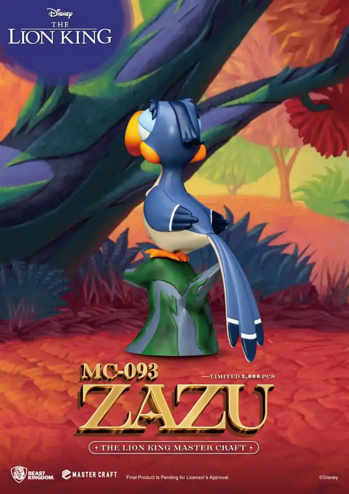 Disney Master Craft Statue Der König der Löwen Zazu 20 cm termékfotó