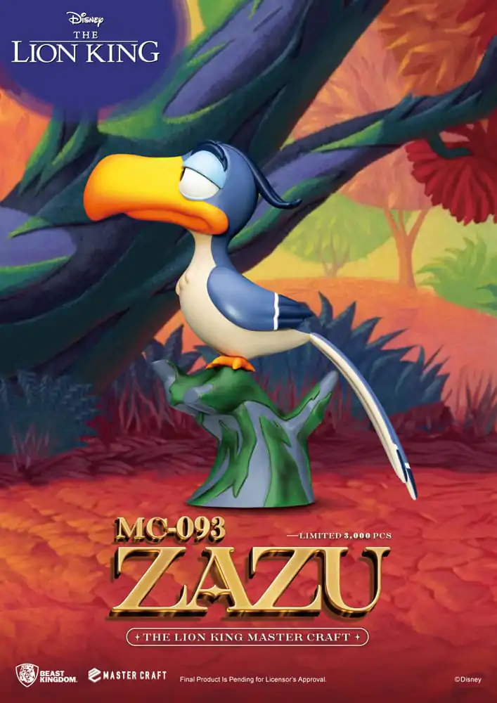 Disney Master Craft Statue Der König der Löwen Zazu 20 cm Produktfoto