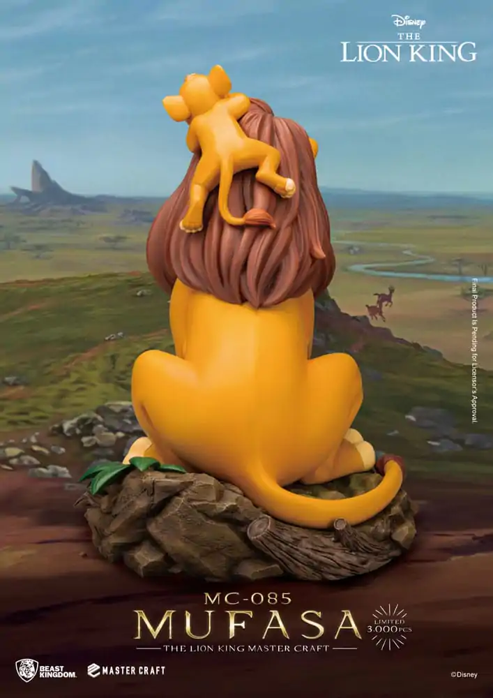 Disney Master Craft Statue Der König der Löwen Mufasa 36 cm Produktfoto