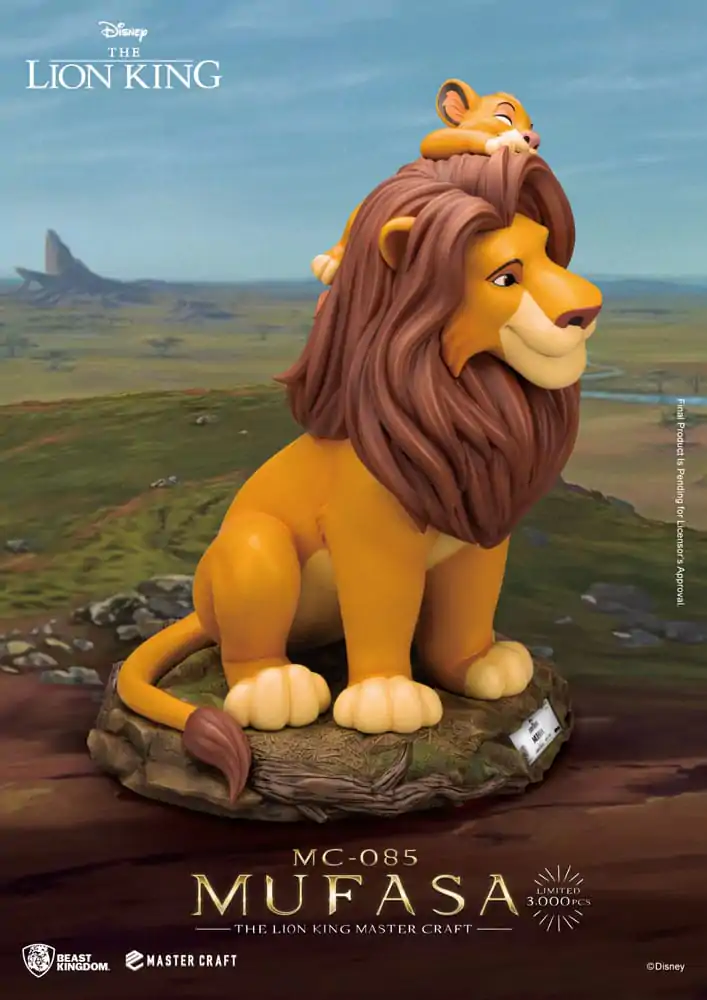 Disney Master Craft Statue Der König der Löwen Mufasa 36 cm Produktfoto