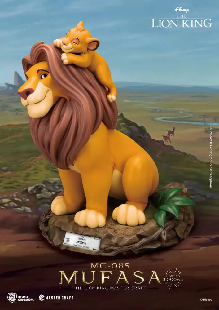 Disney Master Craft Statue Der König der Löwen Mufasa 36 cm Produktfoto