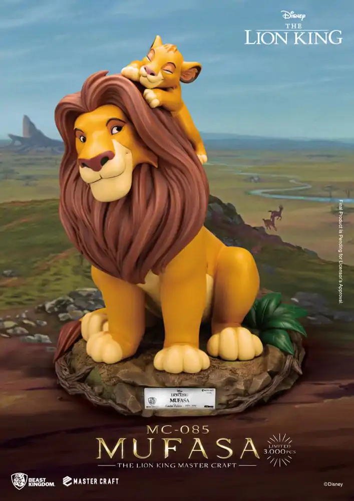 Disney Master Craft Statue Der König der Löwen Mufasa 36 cm Produktfoto