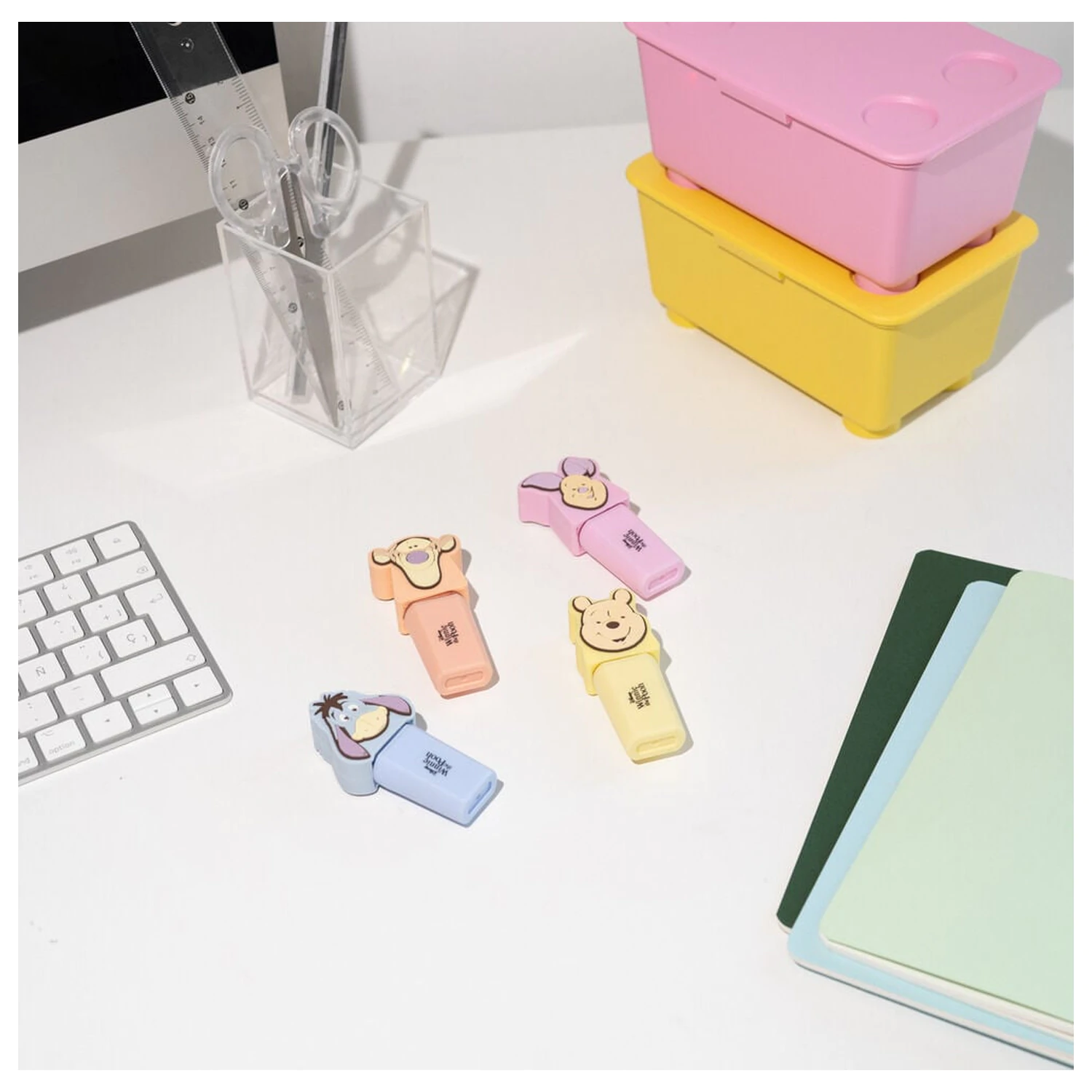 Disney Winnie the Pooh 4er Pack Textmarker Produktfoto