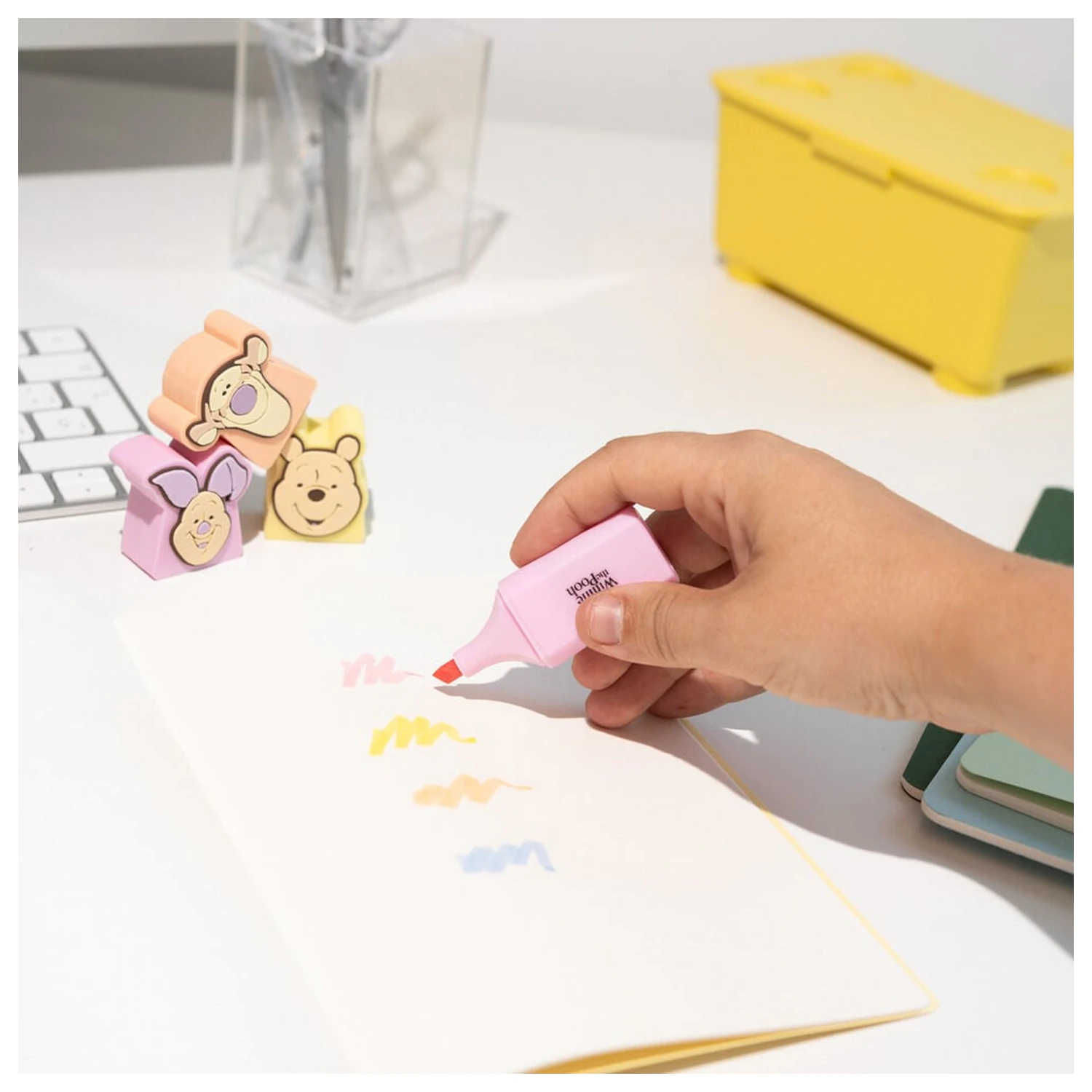 Disney Winnie the Pooh 4er Pack Textmarker Produktfoto