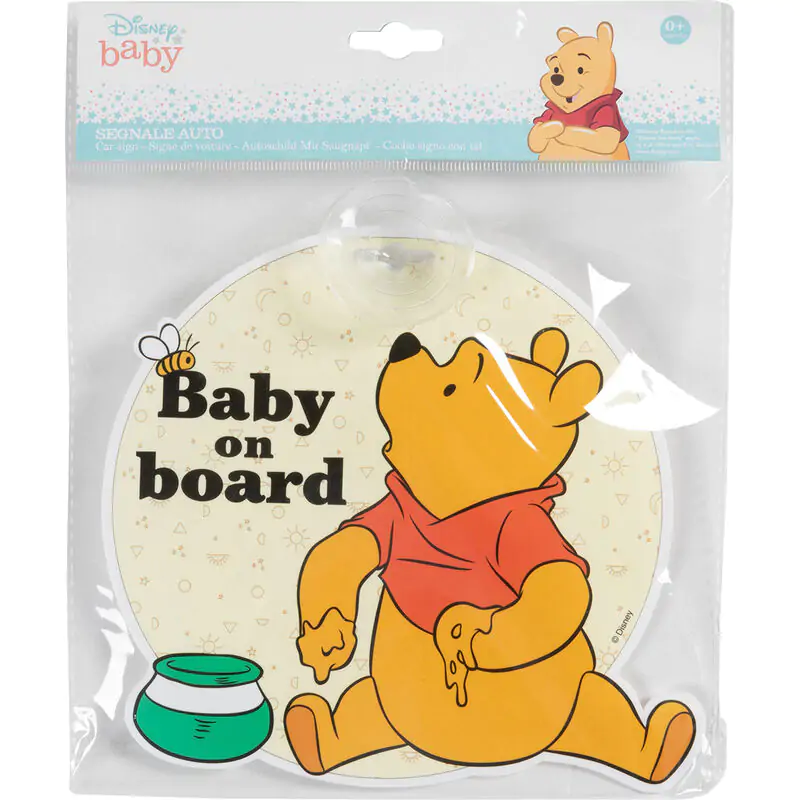 Disney Winnie the Pooh baby on board Signal Produktfoto