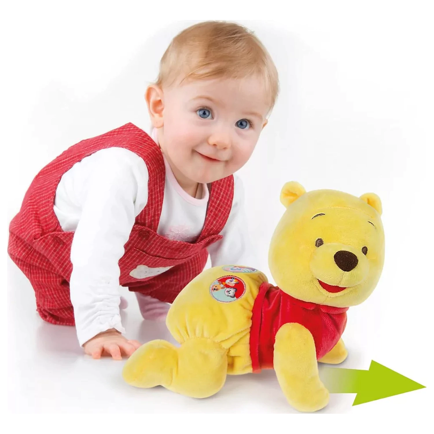 Disney Winnie Puuh fröhliche interaktive krabbelnde Plüschfigur Produktfoto