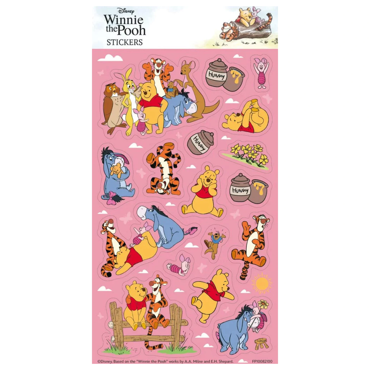 Disney Winnie the Pooh Hunny Aufkleber Produktfoto