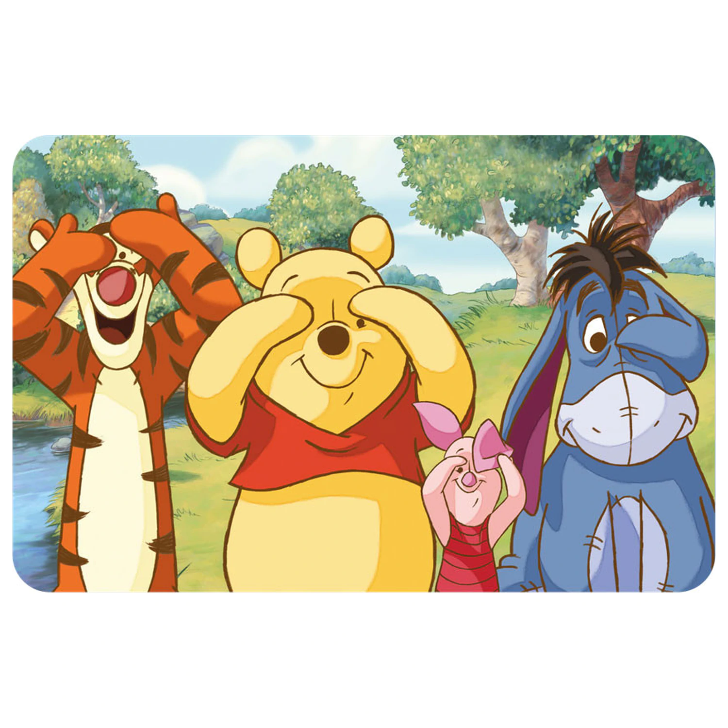 Disney Winnie the Pooh Peekaboo Tischset 43x28 cm Produktfoto