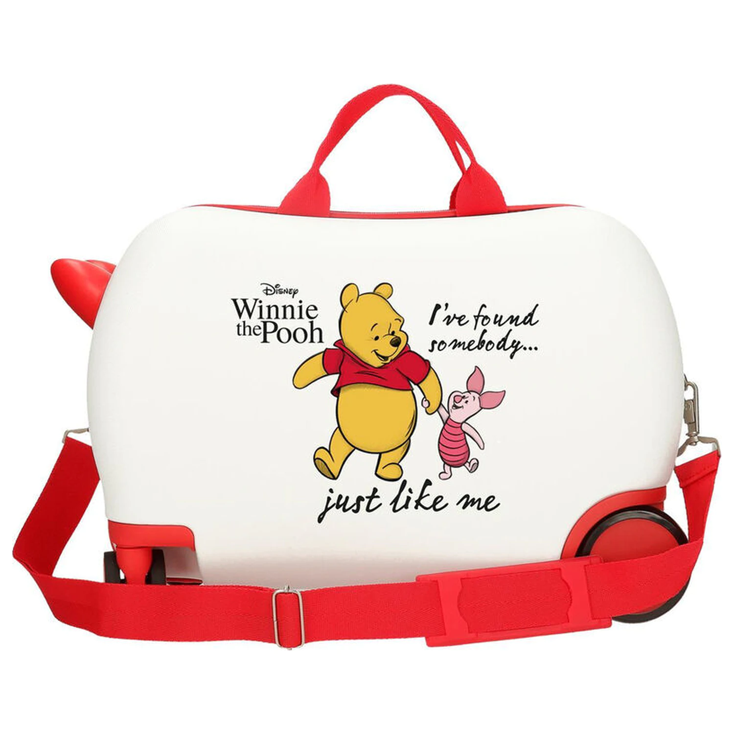 Disney Winnie The Pooh & Piglet ABS Trolley-Koffer 45 Zentimeter Produktfoto