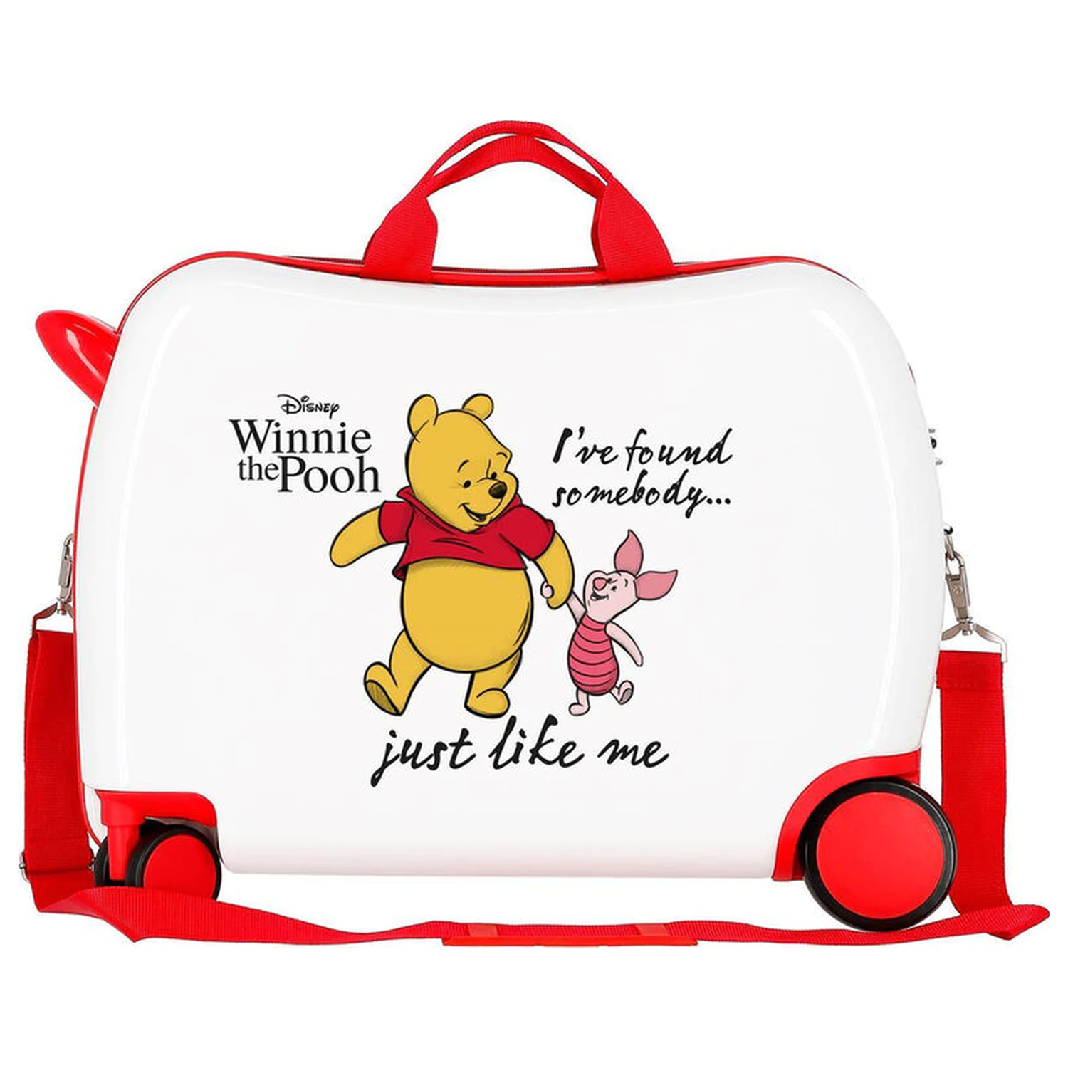 Disney Winnie The Pooh & Piglet ABS Trolley Koffer 50cm Produktfoto