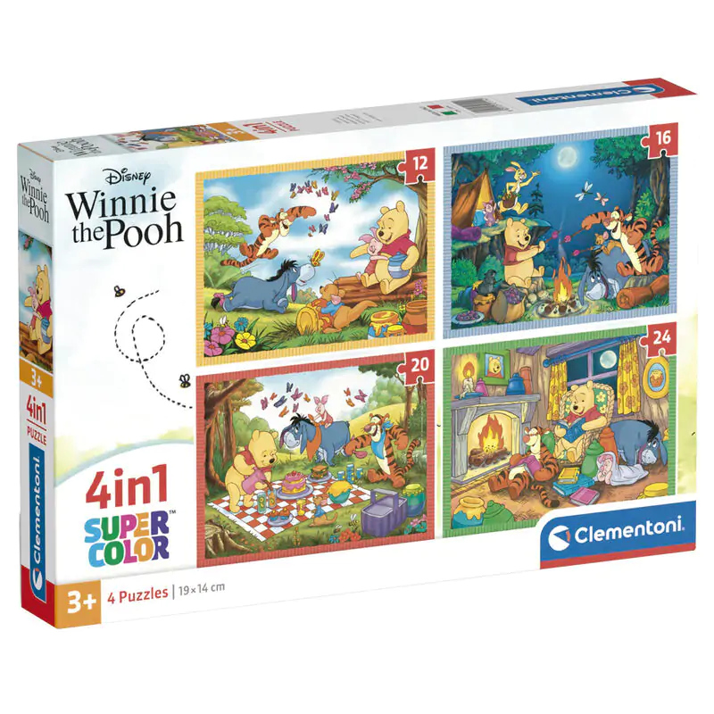 Disney Winnie the Pooh Puzzle 12-16-20-24St Produktfoto