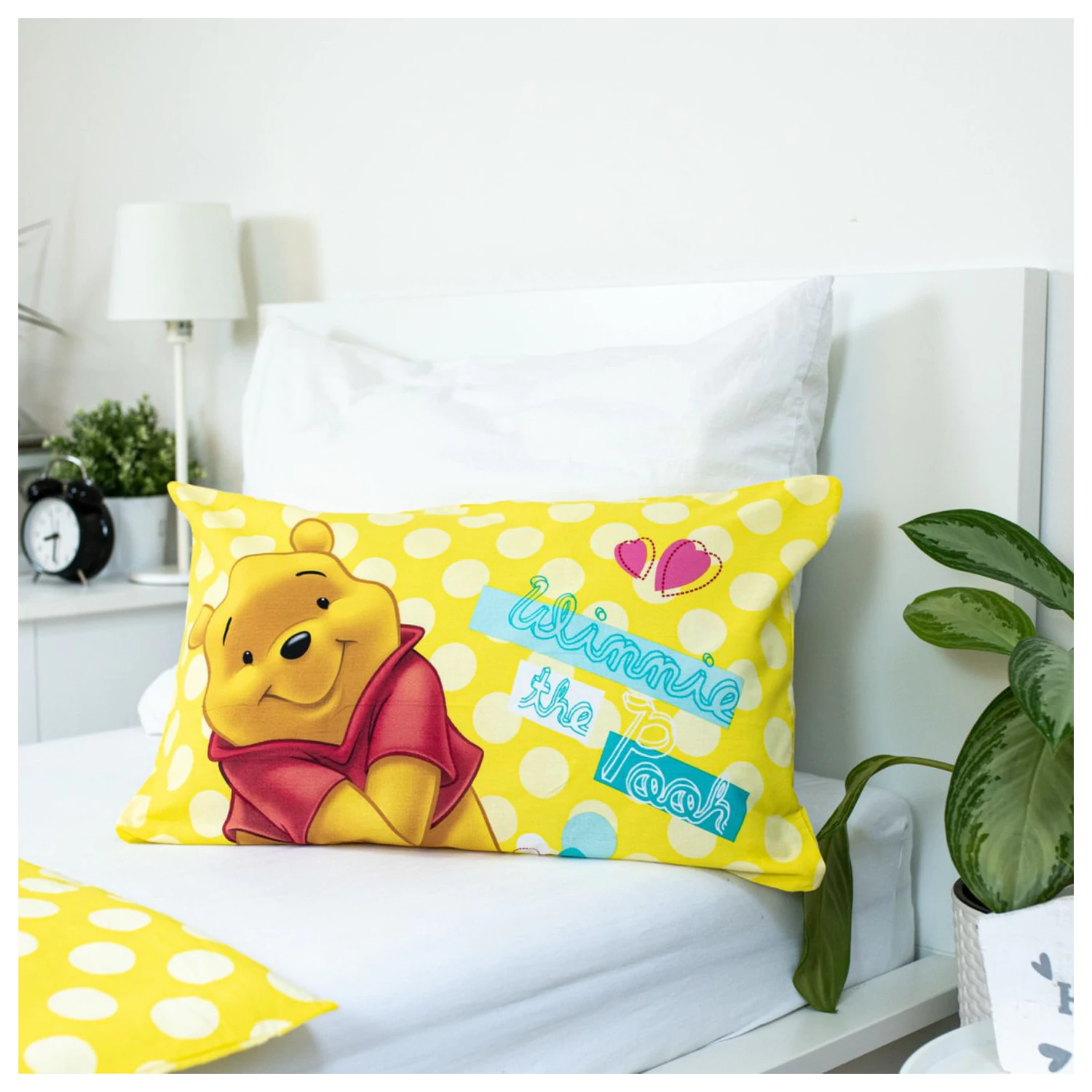 Disney Winnie the Pooh Smile Kinder Bettbezug Produktfoto